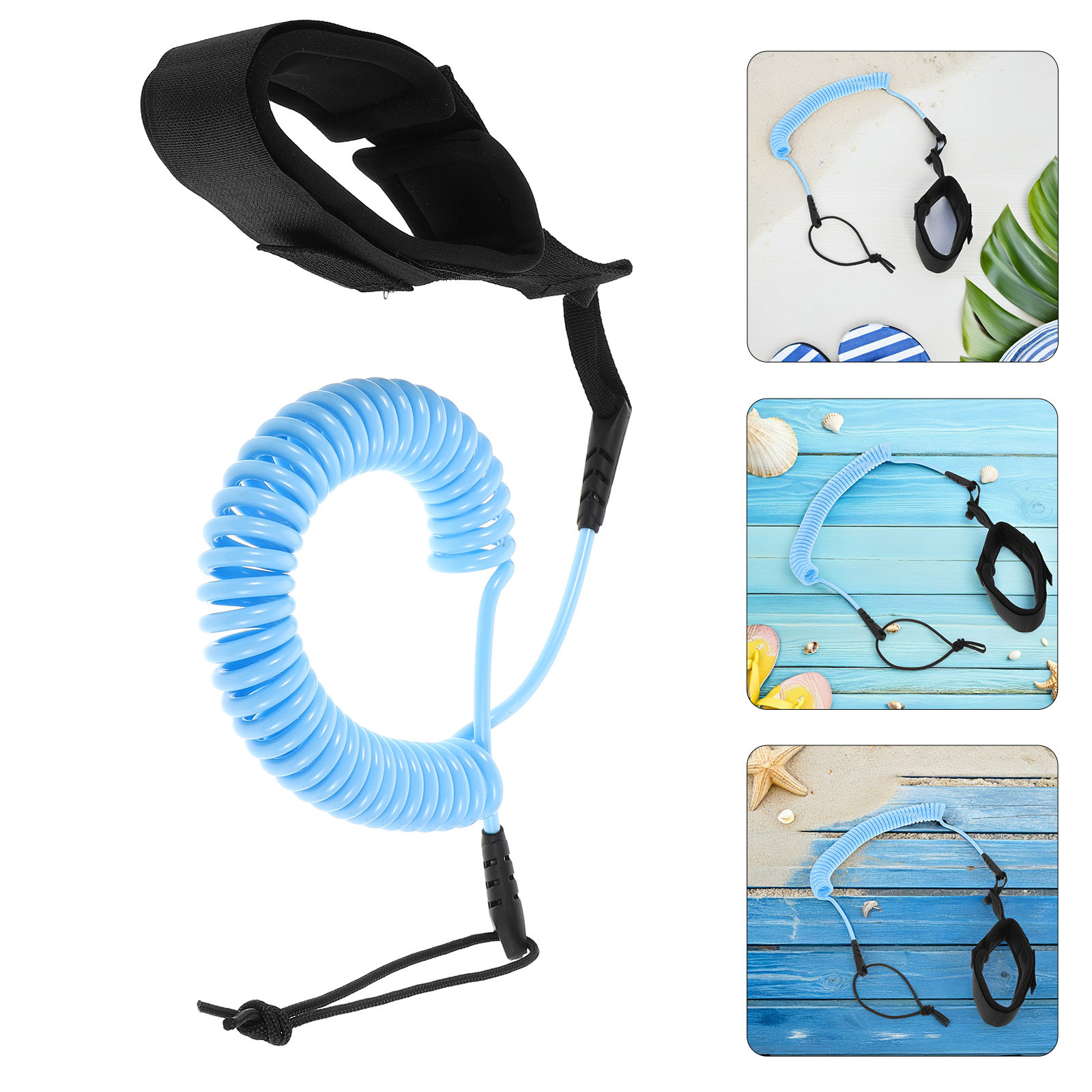 Surfboard Leash Ankle - حبل أمان للرياضات المائية ملفوف للساق