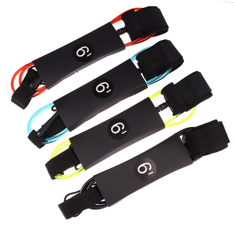 Surfboard Leash Ankle - حبل ركوب الأمواج بطول 6 أقدام،