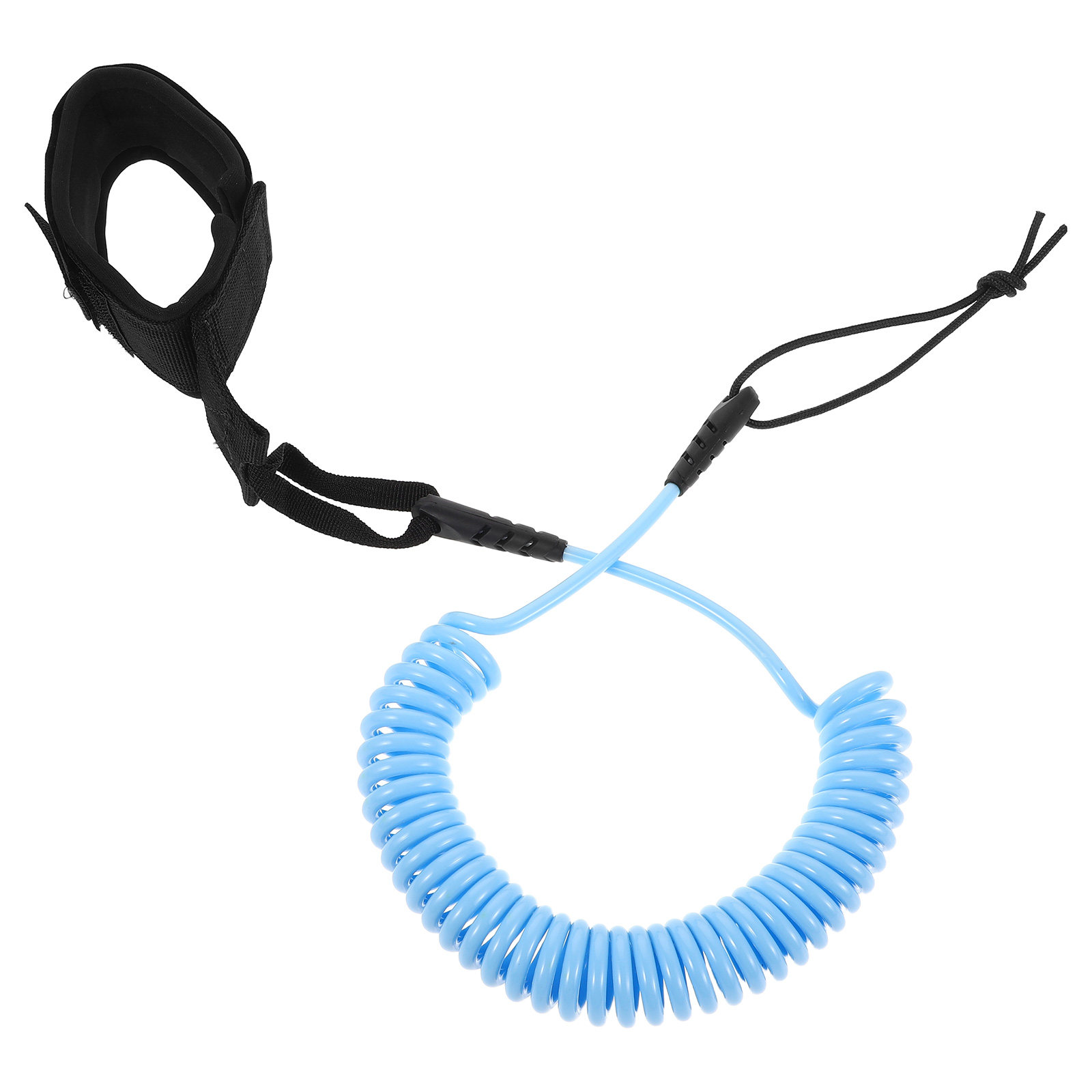 حبل أمان للرياضات المائية ملفو - مراجعة Surfboard Leash Ankle وسعره