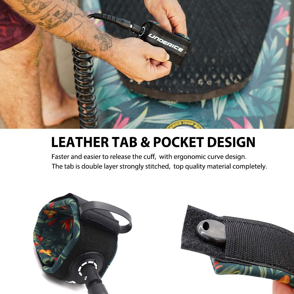حبل ربط للوح التجديف (SUP) بسم - مراجعة Surfboard Leash Ankle وسعره