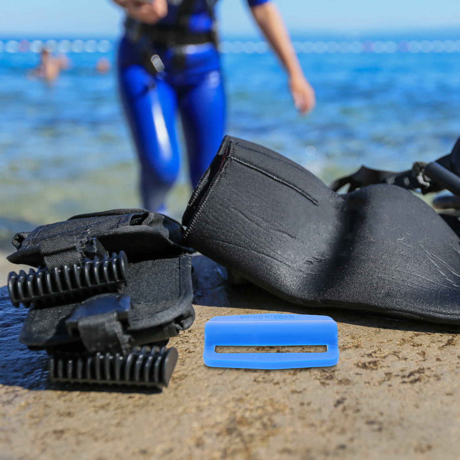 قطعتان من مشابك حزام الأوزان ل - مراجعة Dive Weight Belt وسعره
