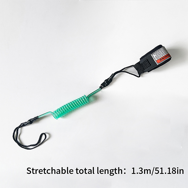 حبل مزدوج الطبقات للركبة/القدم - مراجعة Surfboard Leash Ankle وسعره