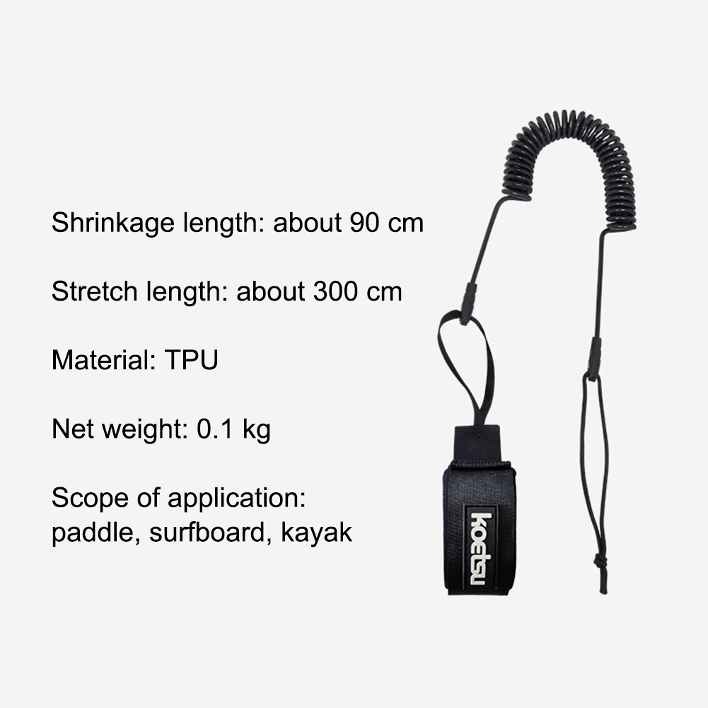 حبل أمان للكاحل للوح ركوب الأم - مراجعة Surfboard Leash Ankle وسعره