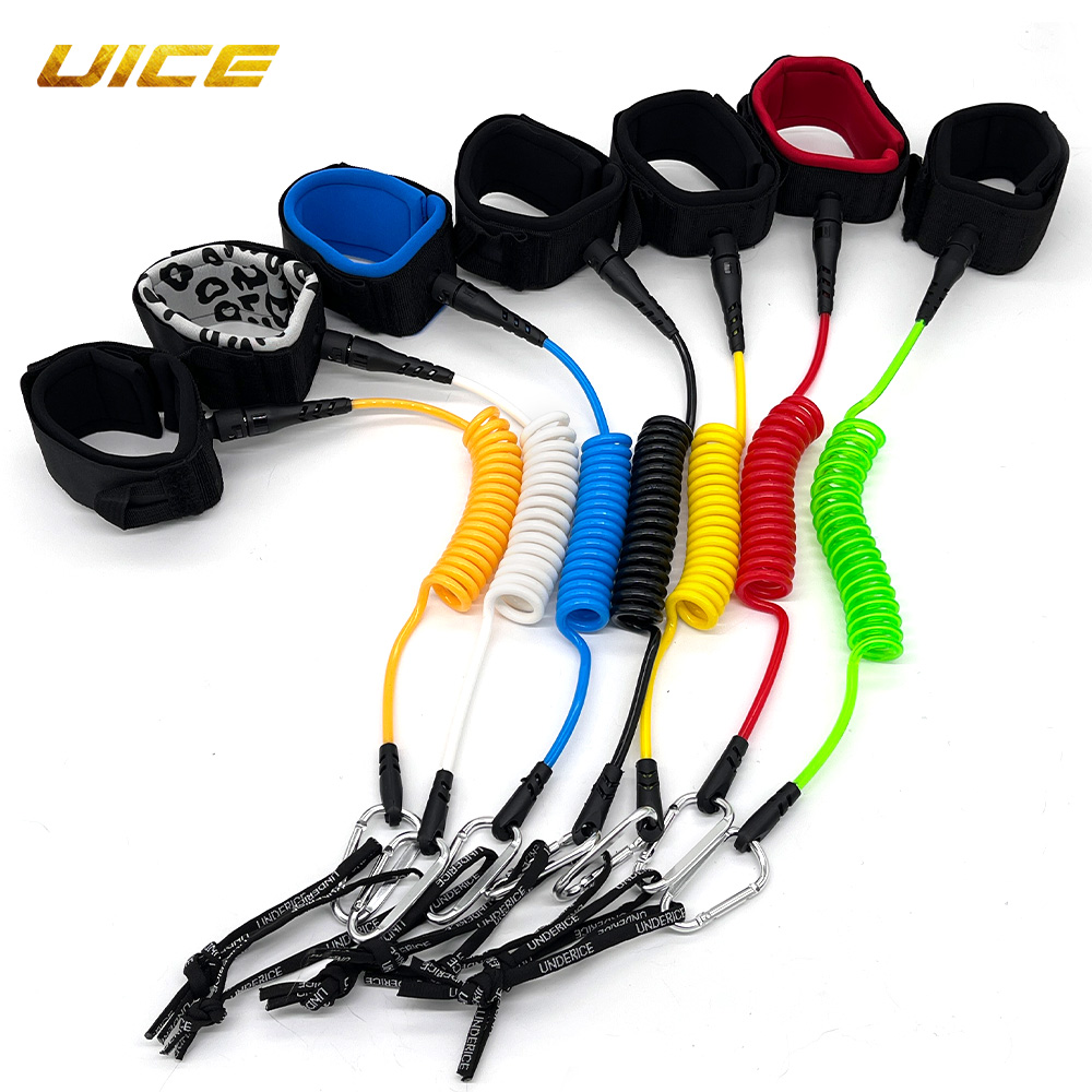 UICE 5FT 5 مللي متر لوح تزلج ع - مراجعة Surfboard Leash Ankle وسعره