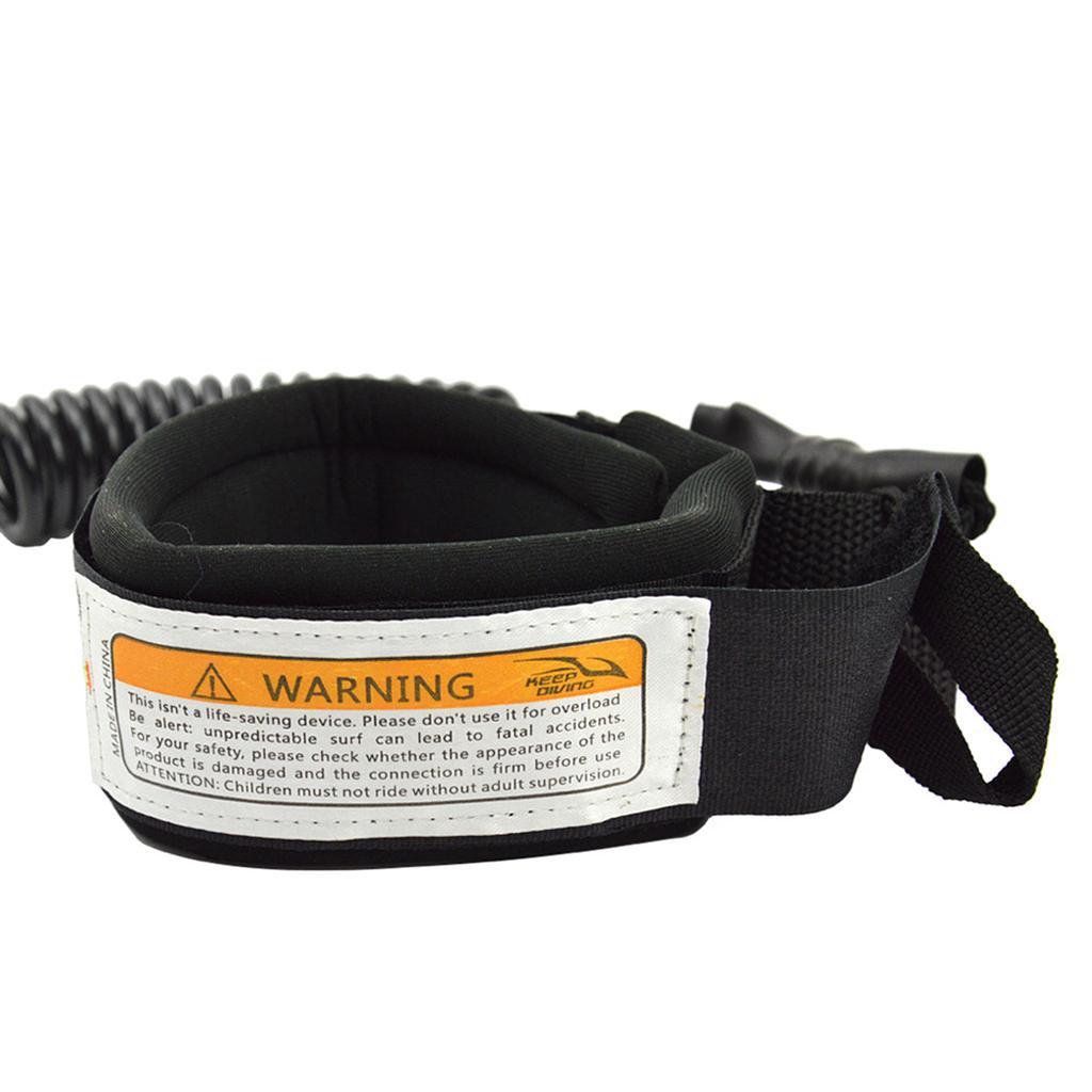حبل مرن قوي لربط الكاحل والمعص - مراجعة Surfboard Leash Ankle وسعره
