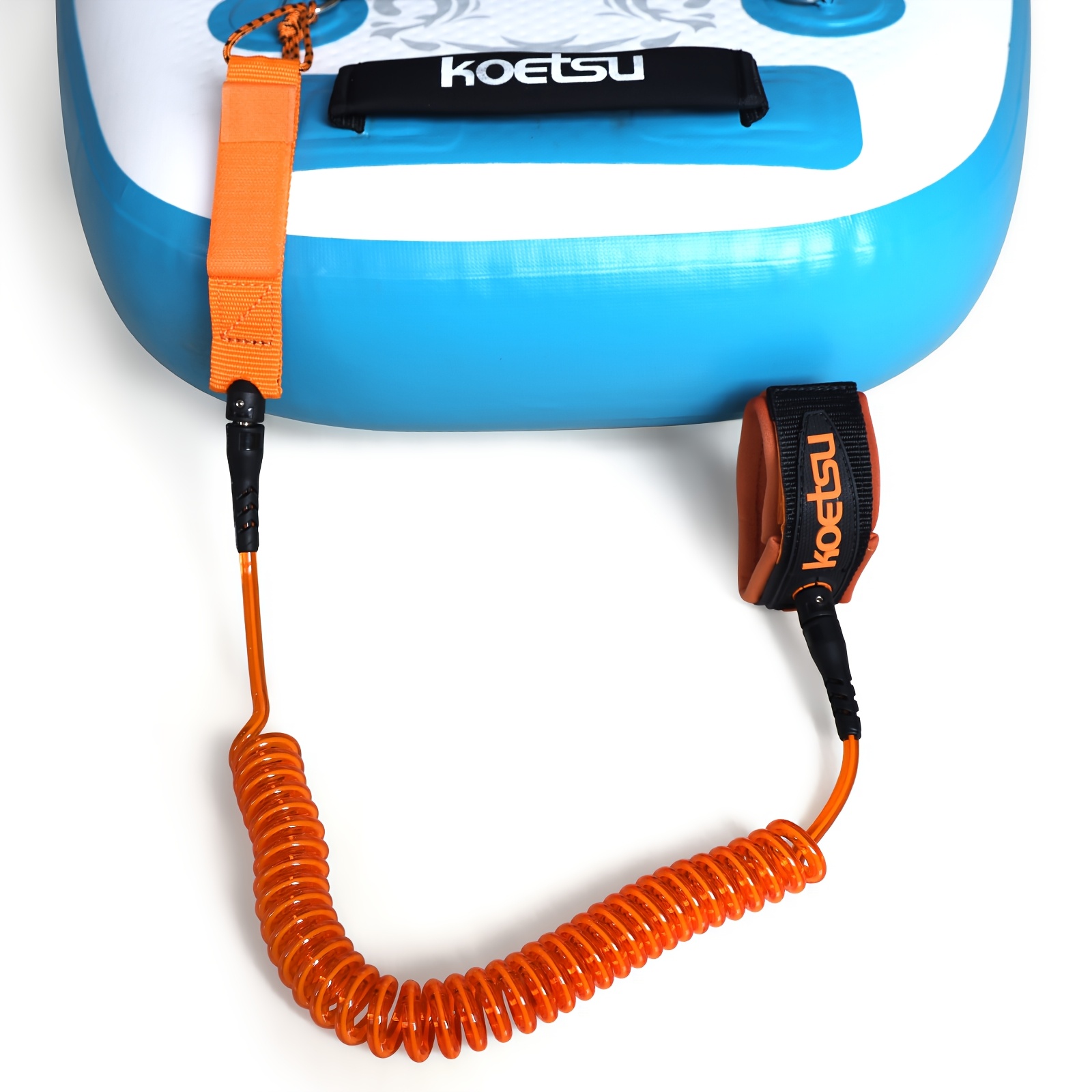 حبل كويتسو الملون لتثبيت لوح ا - مراجعة Surfboard Leash Ankle وسعره